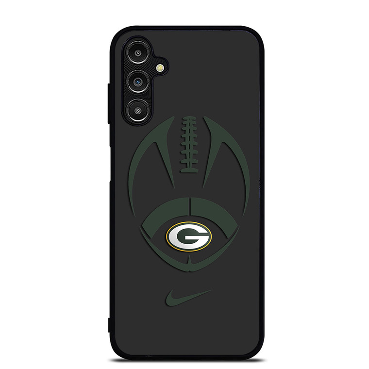 GREEN BAY PACKERS BLACK WALL Samsung Galaxy A14 Case
