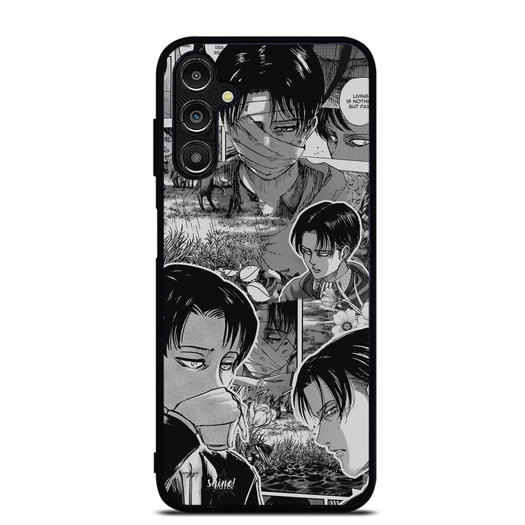 LEVI ACKERMAN ATTTACK ON TITAN MANGA Samsung Galaxy A14 Case