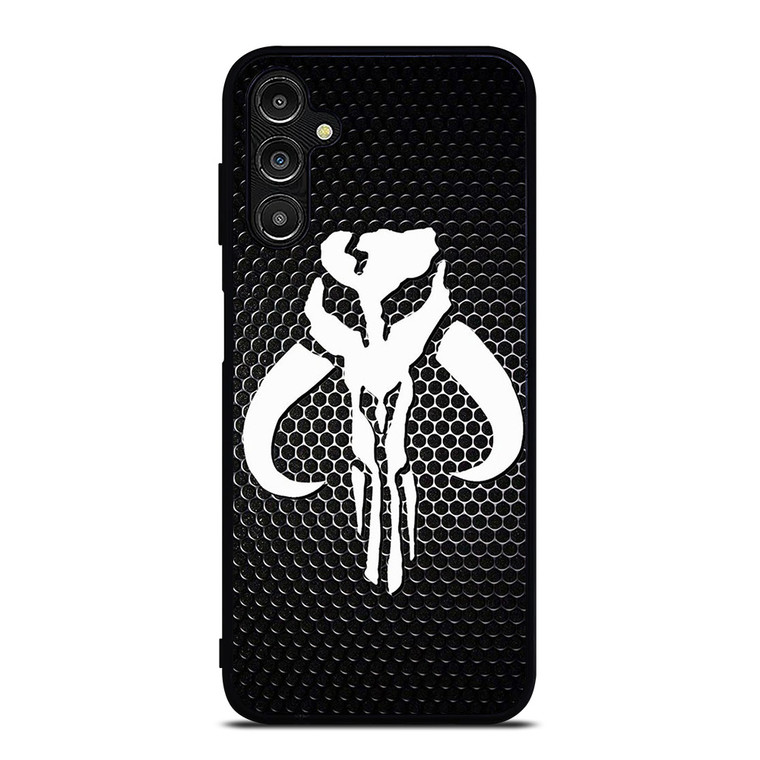 STAR WARS MANDALORIAN LOGO CARBON Samsung Galaxy A14 Case