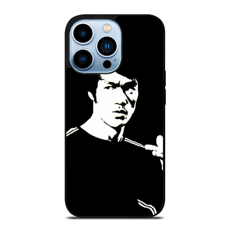 BRUCE LEE BLACK WHITE iPhone 13 Pro Max Case