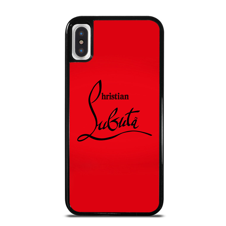 LOUBOUTIN LOGO iPhone X / XS Case