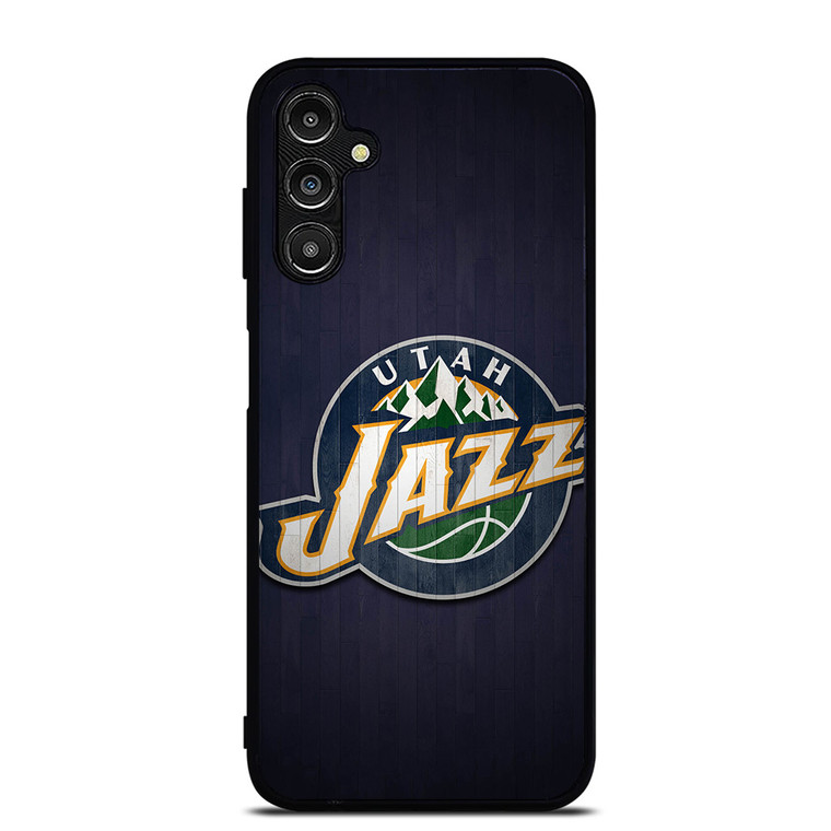 UTAH JAZZ BASKETBALL TEAM WOODEN LOGO Samsung Galaxy A14 Case