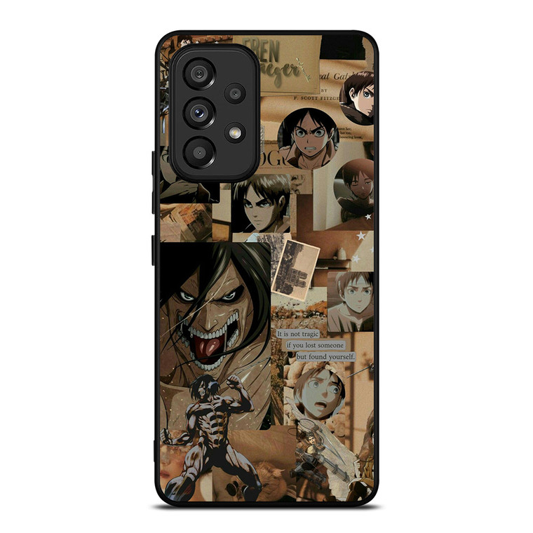 ATTACK ON TITAN WAR ANIME MANGA Samsung Galaxy A53 Case