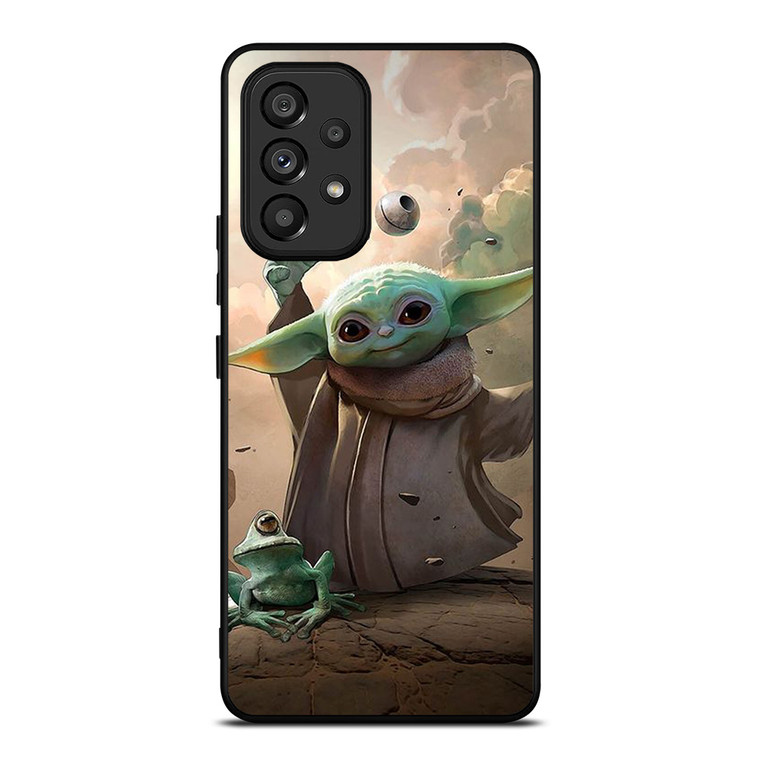 BABY YODA COSMIC STAR WARS Samsung Galaxy A53 Case BABY YODA COSMIC STAR WARS Samsung Galaxy A53 Case