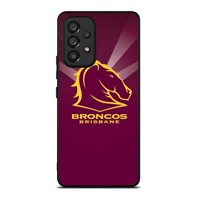 BRONCOS BRISBANE FOTTBALL TEAM LOGO Samsung Galaxy A53 Case