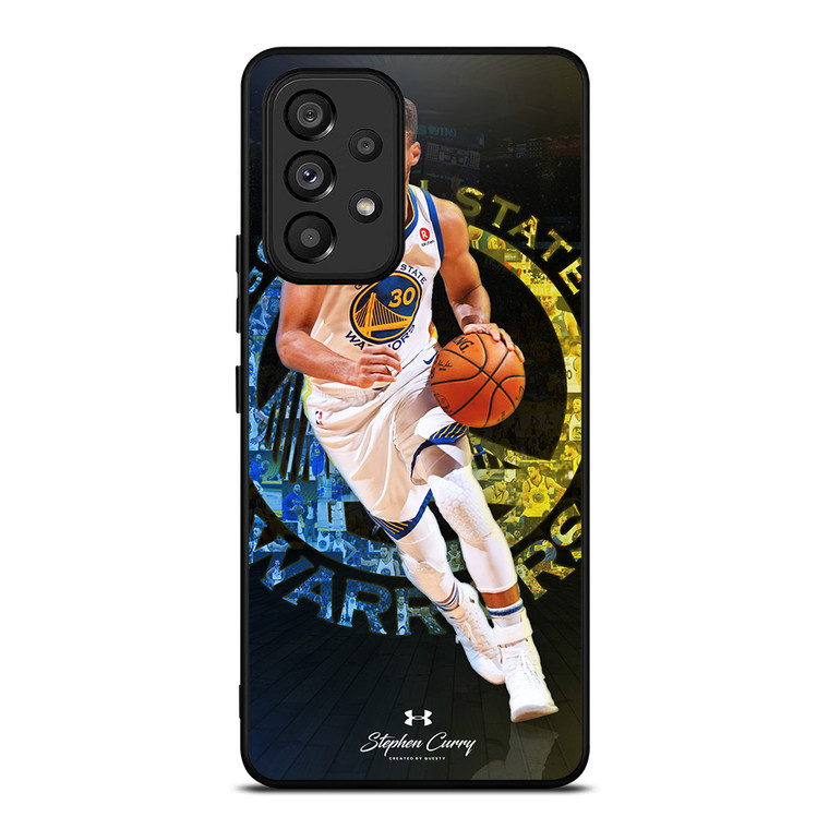 DRIBBLING STEPHEN CURRY GOLDEN STATE WARRIORS Samsung Galaxy A53 Case