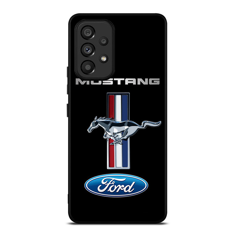 FORD MUSTANG STRIPS EMBLEM Samsung Galaxy A53 Case