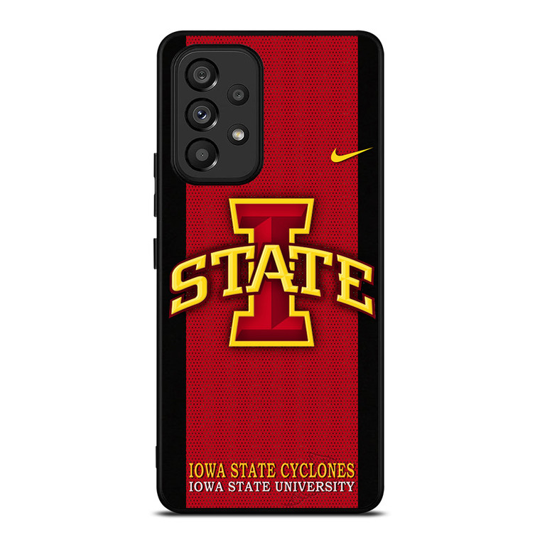 IOWA STATE CYCLONES INITIAL UNIVERSITY TEAM LOGO Samsung Galaxy A53 Case