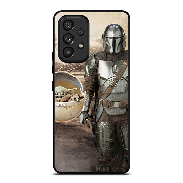 MANDALORIAN AND BABY YODA STAR WARS Samsung Galaxy A53 Case