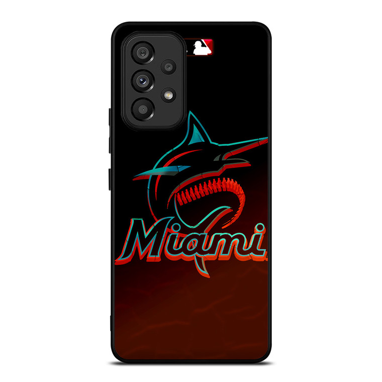 MIAMI MARLINS MLB BASEBALL TEAM LOGO Samsung Galaxy A53 Case
