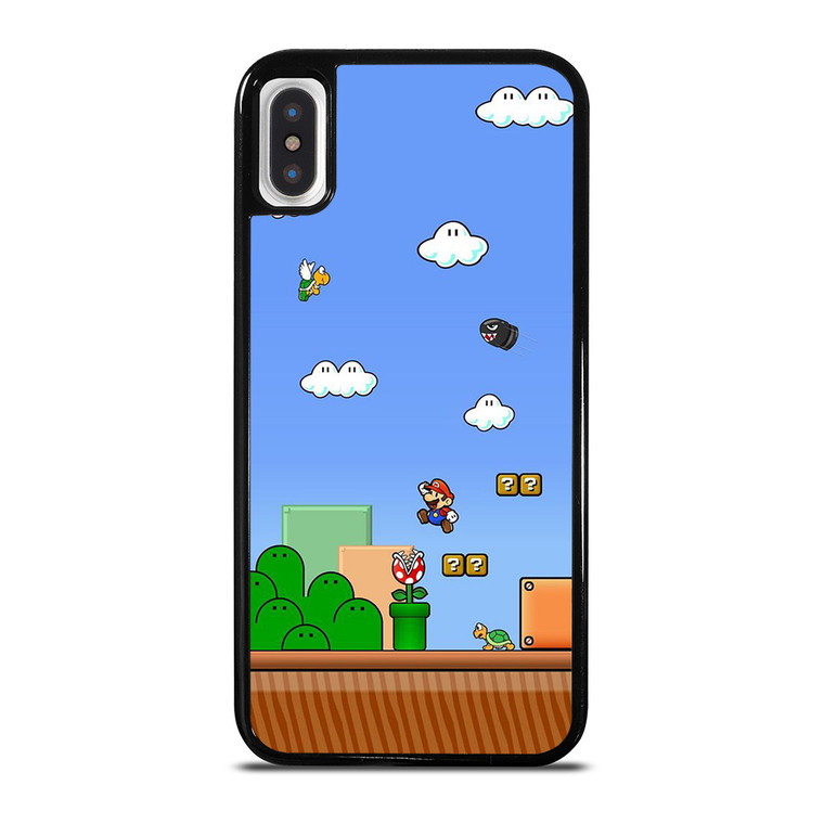 MARIO BROSS GAME NINTENDO iPhone X / XS Case