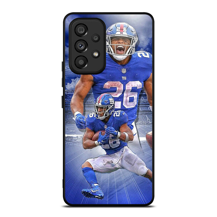 NEW YORK GIANTS SAQUON BARKLEY SCREAM Samsung Galaxy A53 Case