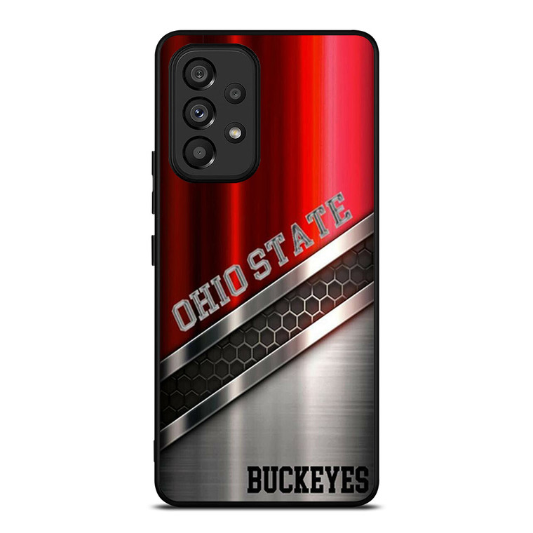 OHIO STATE BUCKEYES LOGO FOOTBALL TEAM Samsung Galaxy A53 Case