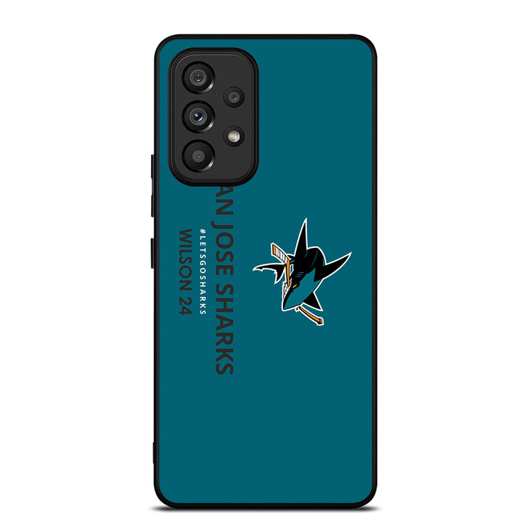 SAN JOSE SHARKS LANDSCAPE Samsung Galaxy A53 Case