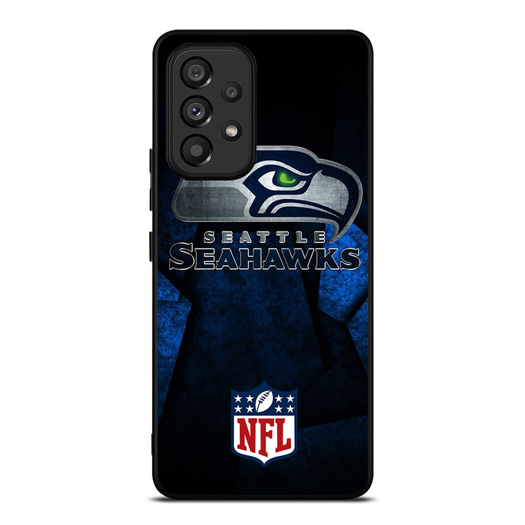 SEATTLE SEAHAWKS NFL BLUE Samsung Galaxy A53 Case