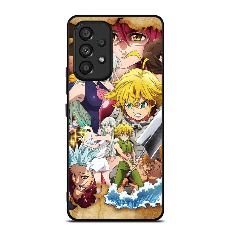 THE SEVEN DEADLY SINS MELIODAS AND FRIENDS Samsung Galaxy A53 Case