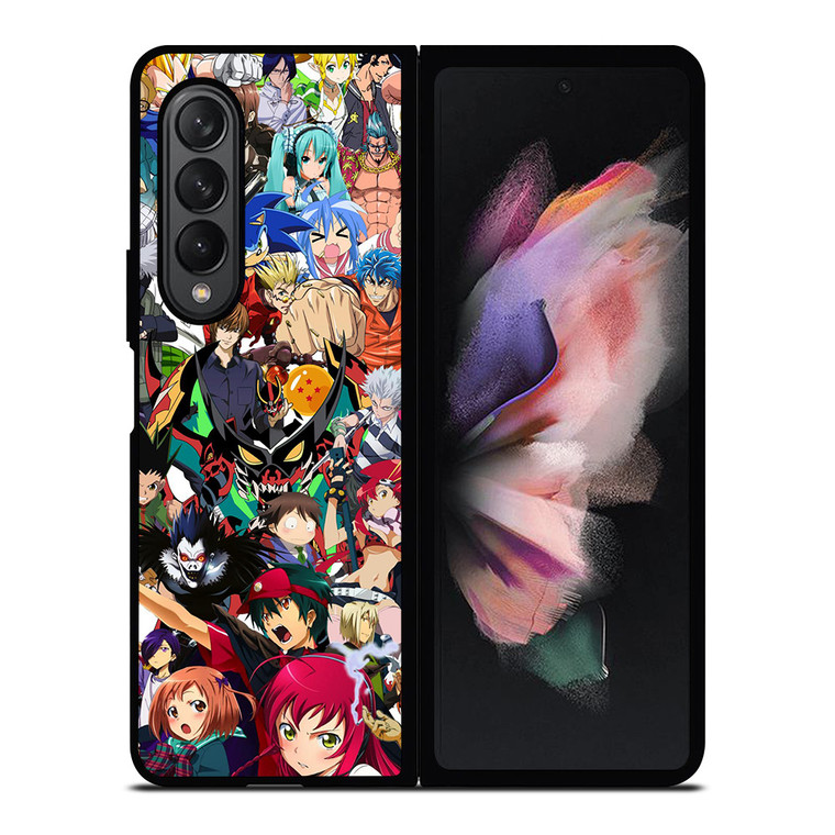 ALL ANIME CROSSOVER Samsung Galaxy Z Fold 3 Case Cover