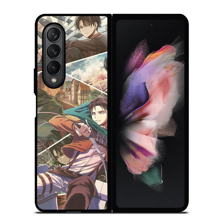 ATTACK ON TITAN LEVI ACKERMAN ANIME Samsung Galaxy Z Fold 3 Case Cover