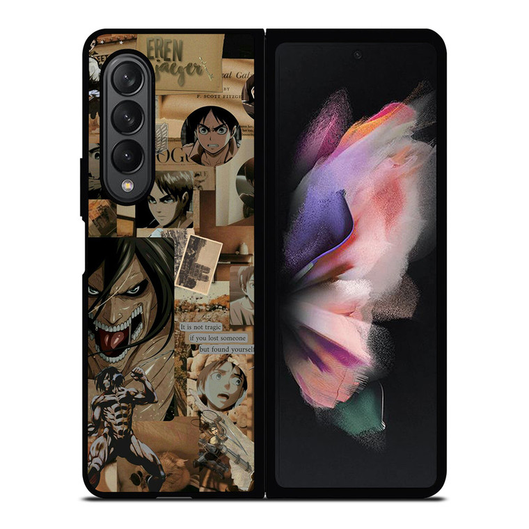 ATTACK ON TITAN WAR ANIME MANGA Samsung Galaxy Z Fold 3 Case Cover
