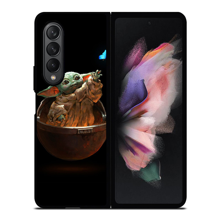 BABY YODA GROGU STAR WARS Samsung Galaxy Z Fold 3 Case Cover BABY YODA GROGU STAR WARS Samsung Galaxy Z Fold 3 Case Cover