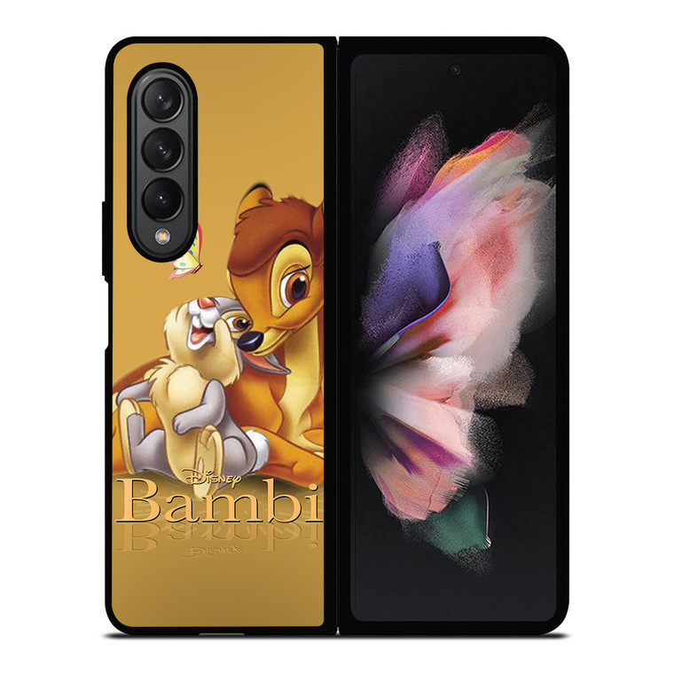 BAMBI AND RABBIT DISNEY CARTOON Samsung Galaxy Z Fold 3 Case Cover