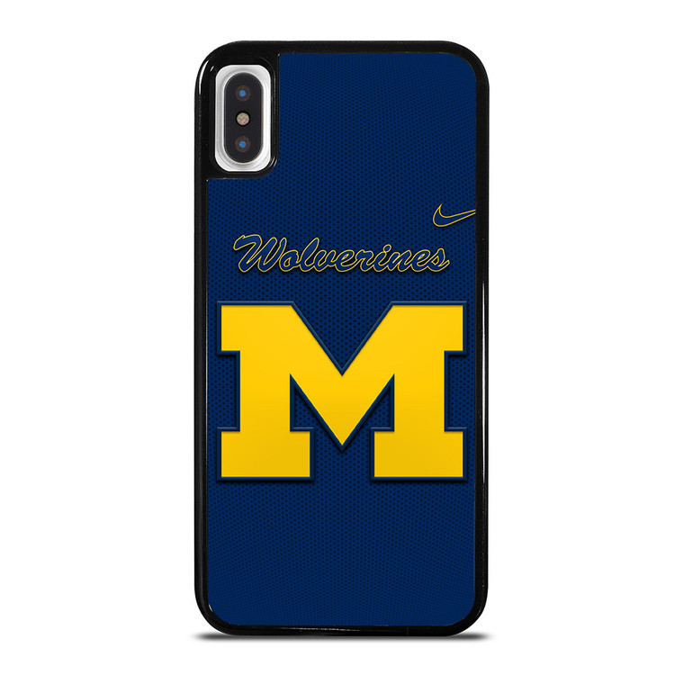 MICHIGAN WOLVERINES GO BLUE iPhone X / XS Case