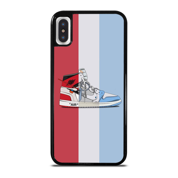 NIKE AIR JORDAN SHOES CARTOON iPhone X / XS Case