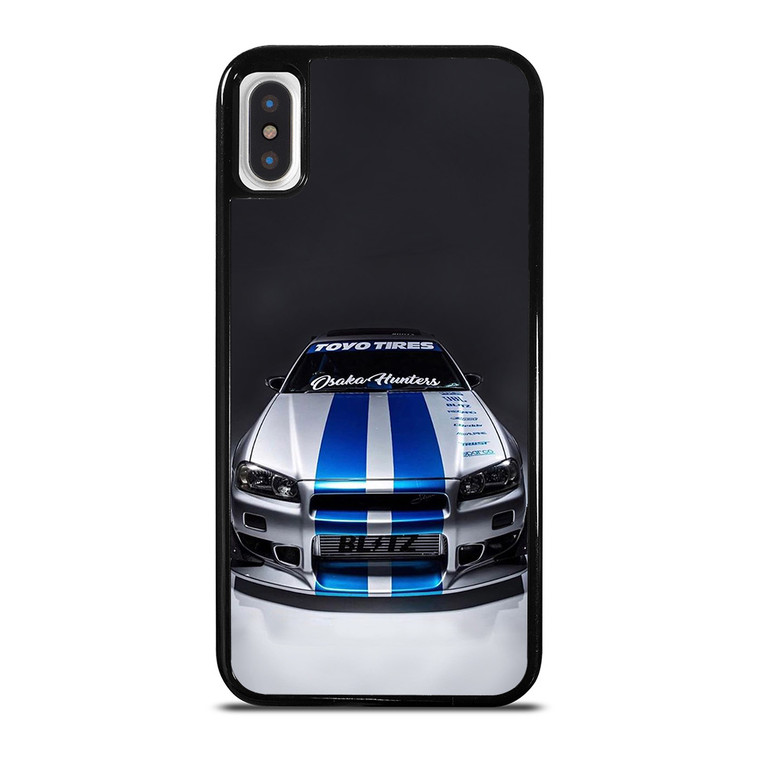 NISSAN SKYLINE R34 iPhone X / XS Case