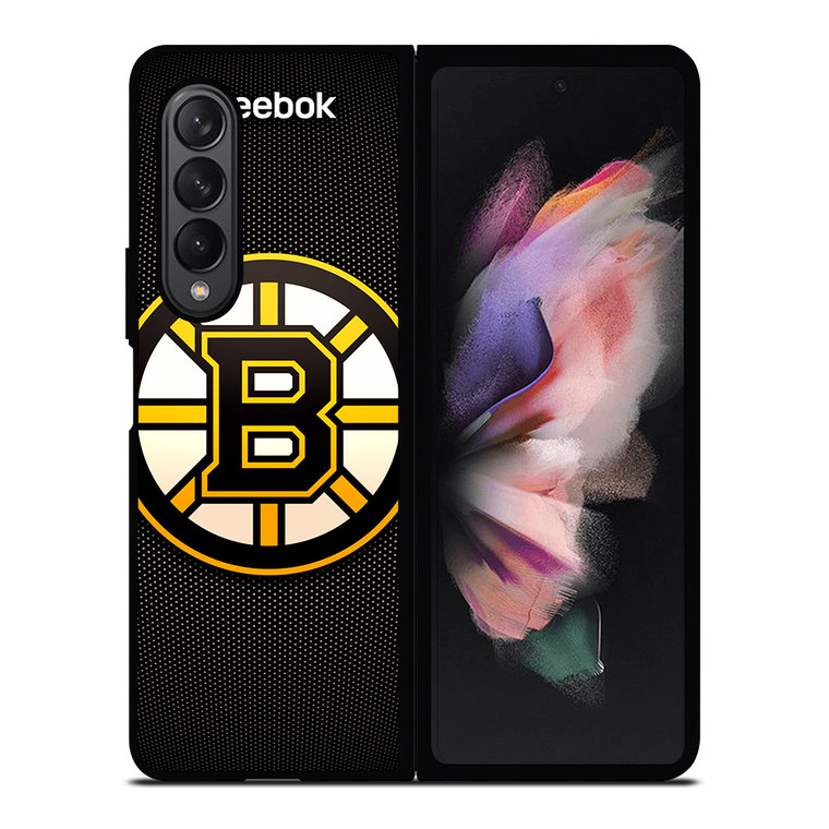BOSTON BRUINS REEBOK HOCKEY TEAM Samsung Galaxy Z Fold 3 Case Cover