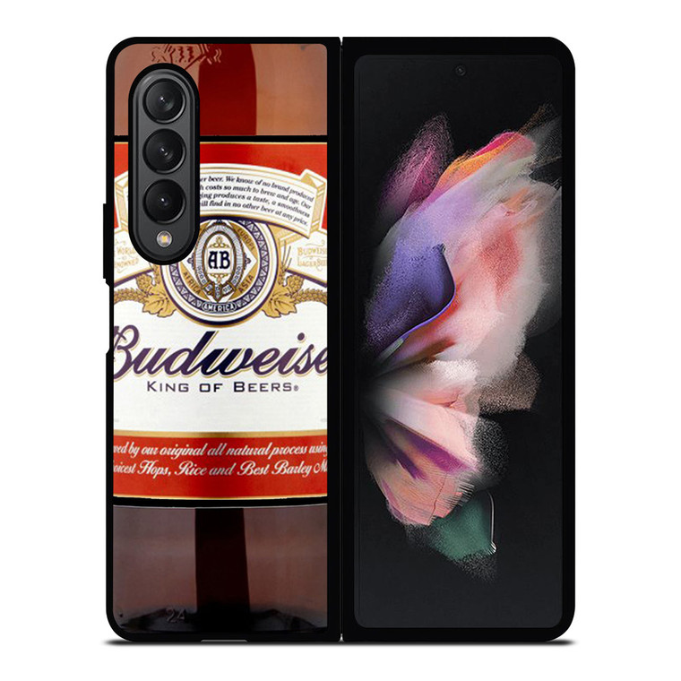 BUDWEISER BOTTLE LOGO Samsung Galaxy Z Fold 3 Case Cover