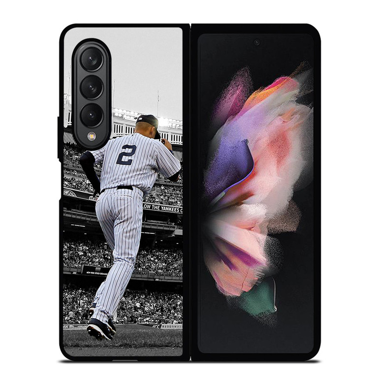 DEREK JETER 2 NEW YORK YANKEES Samsung Galaxy Z Fold 3 Case Cover