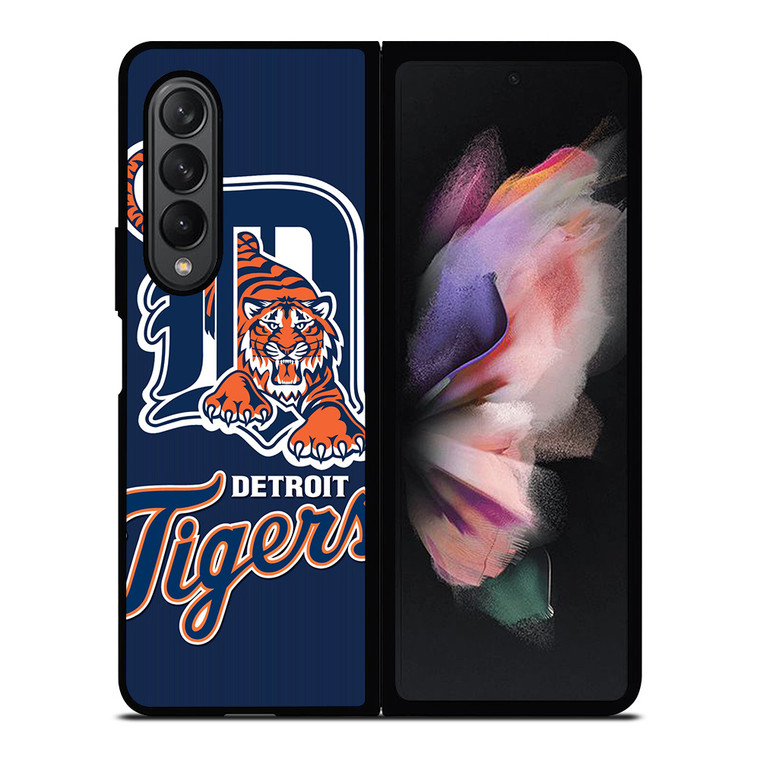 DETROIT TIGERS LOGO MASCOT Samsung Galaxy Z Fold 3 Case Cover