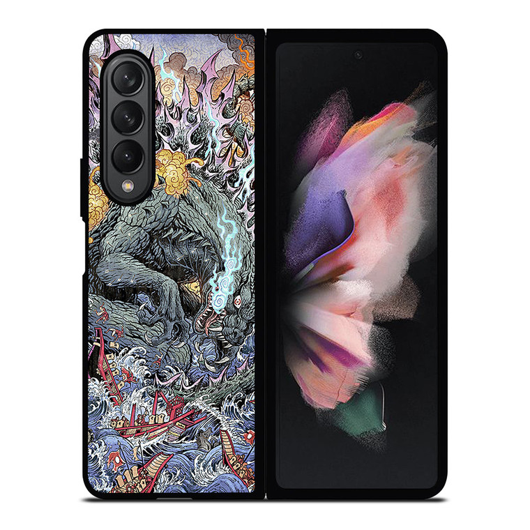 GODZILLA RAGE ACROSS Samsung Galaxy Z Fold 3 Case Cover