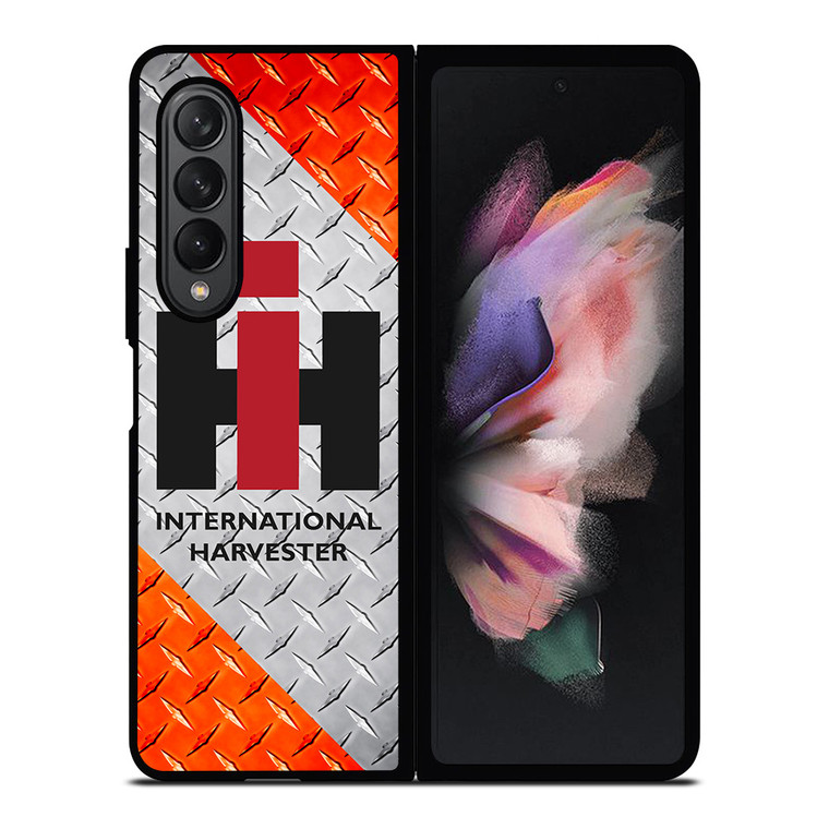 INTERNATIONAL HARVESTER IH FARMALL ORANGE EMBLEM Samsung Galaxy Z Fold 3 Case Cover