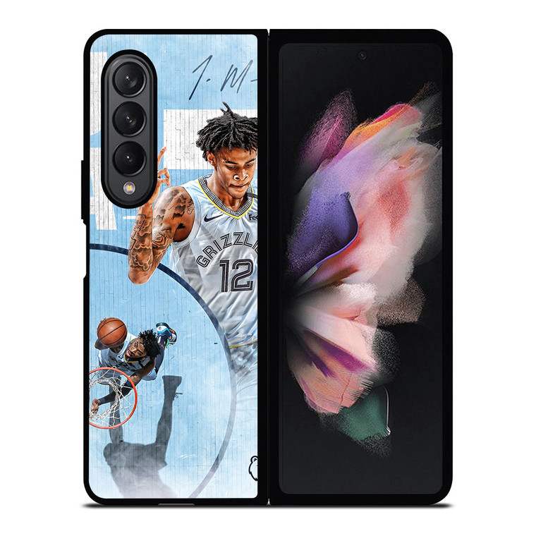 JA MORANT MEMPHIS GRIZZLIES WALLPAPER Samsung Galaxy Z Fold 3 Case Cover
