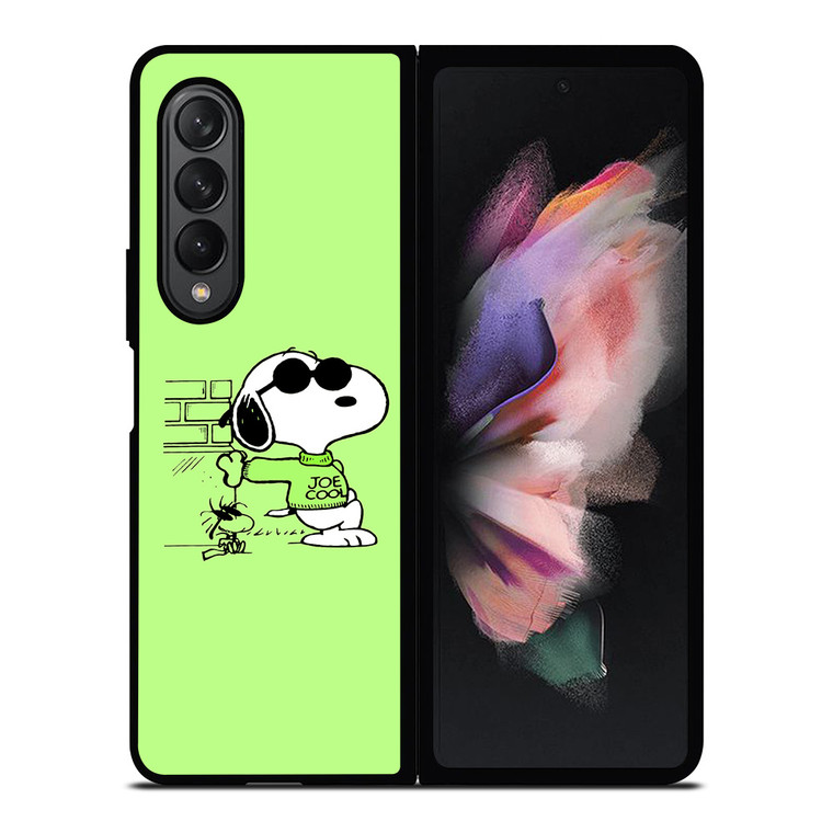 JOE COOL SNOOPY the peanuts Samsung Galaxy Z Fold 3 Case Cover JOE COOL SNOOPY the peanuts Samsung Galaxy Z Fold 3 Case Cover