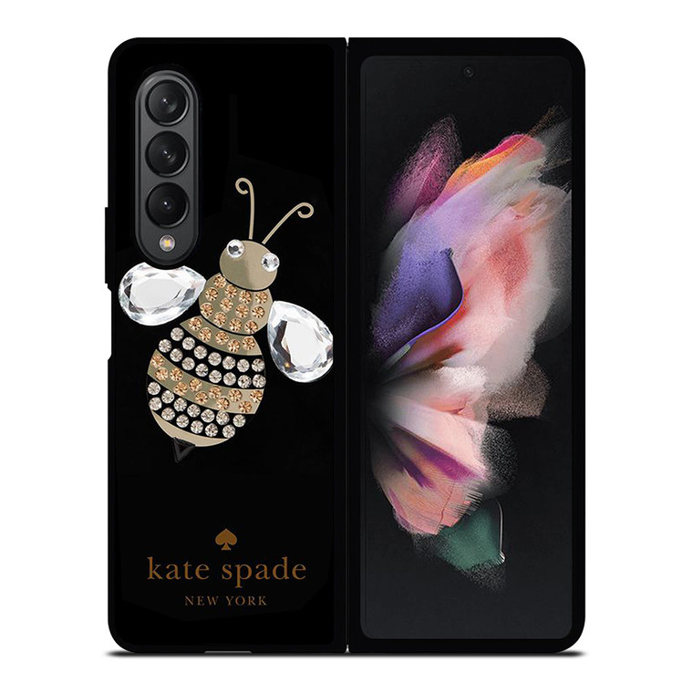 KATE SPADE NEW YORK DIAMOND BEE Samsung Galaxy Z Fold 3 Case Cover