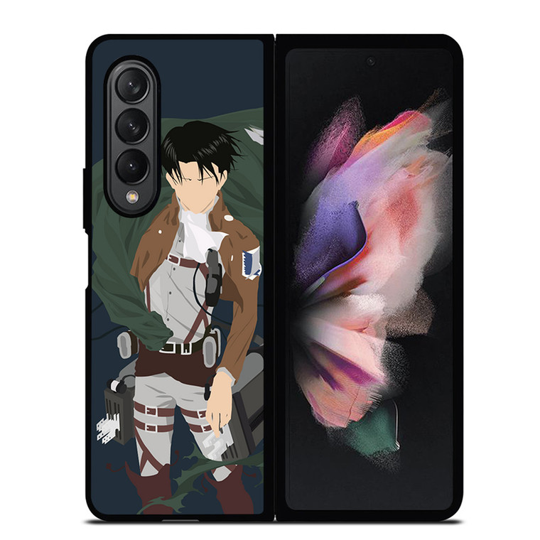 LEVI ACKERMAN ATTTACK ON TITAN ANIME ACT Samsung Galaxy Z Fold 3 Case Cover