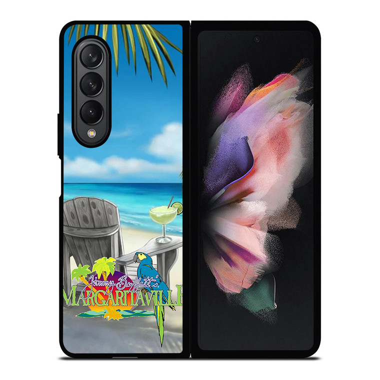 MARGARITAVILLE JIMMY BUFFET Samsung Galaxy Z Fold 3 Case Cover