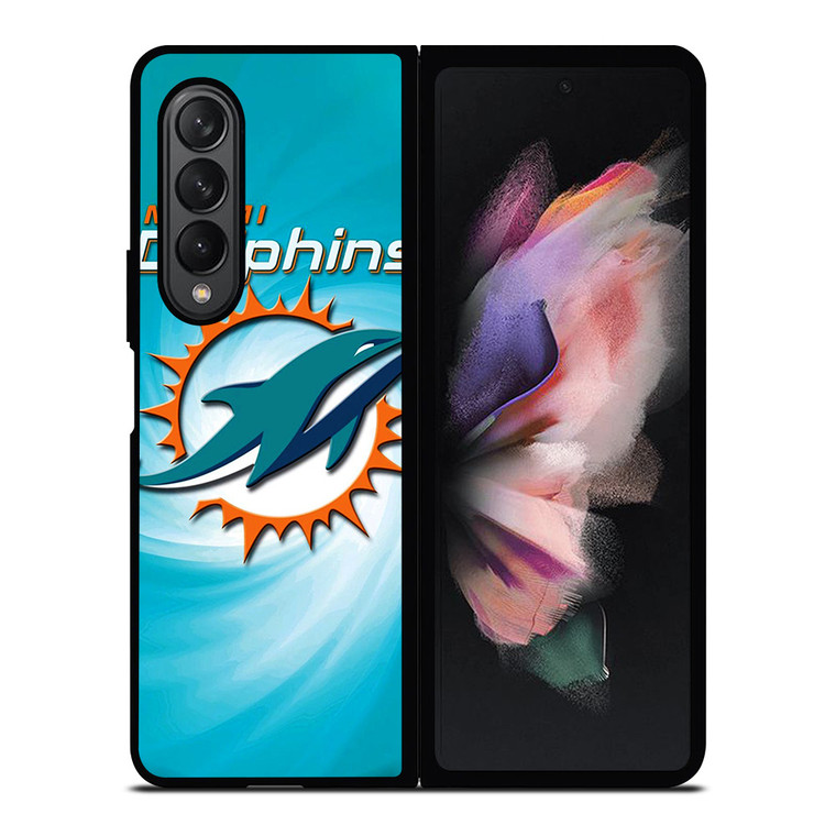 MIAMI DOLPHINS NFL FOOTBALL TEAM Samsung Galaxy Z Fold 3 Case Cover