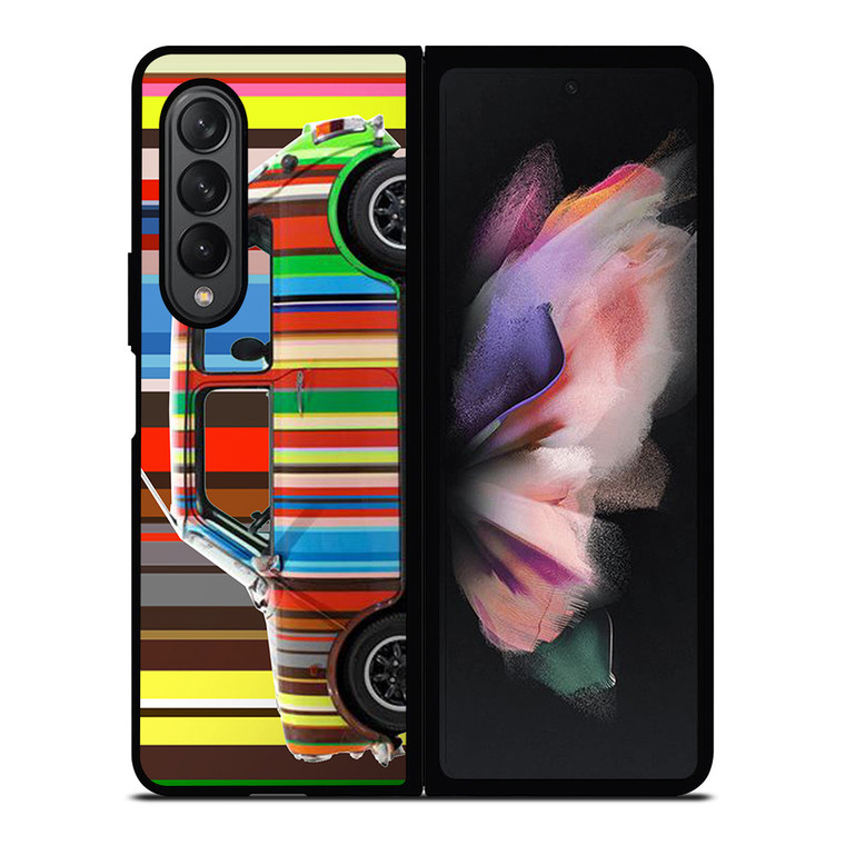 MINI COOPER PAUL SMITH Samsung Galaxy Z Fold 3 Case Cover MINI COOPER PAUL SMITH Samsung Galaxy Z Fold 3 Case Cover