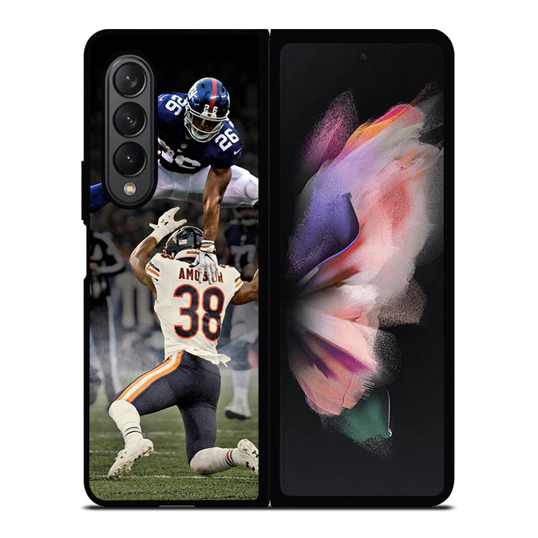 NEW YORK GIANTS SAQUON BARKLEY ACT Samsung Galaxy Z Fold 3 Case Cover