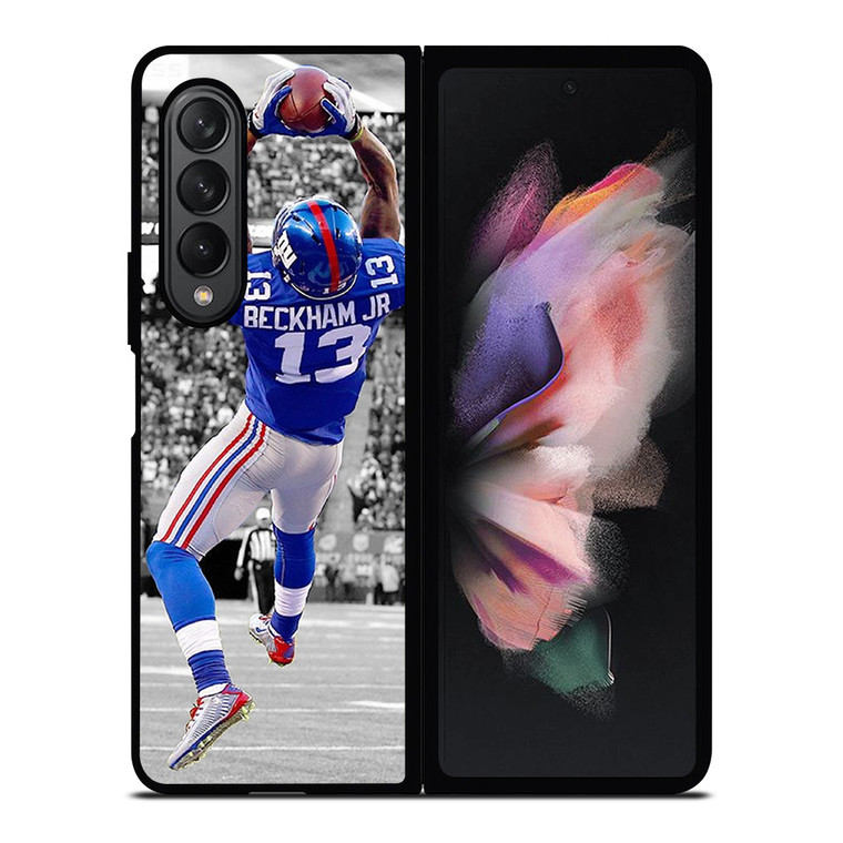 ODELL BECKHAM JR 13 NEW YORK GIANTS Samsung Galaxy Z Fold 3 Case Cover