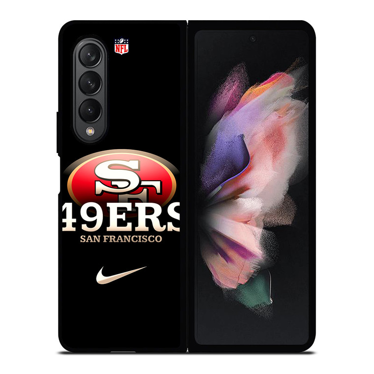 SAN FRANCISCO 49ERS NIKE LOGO Samsung Galaxy Z Fold 3 Case Cover SAN FRANCISCO 49ERS NIKE LOGO Samsung Galaxy Z Fold 3 Case Cover