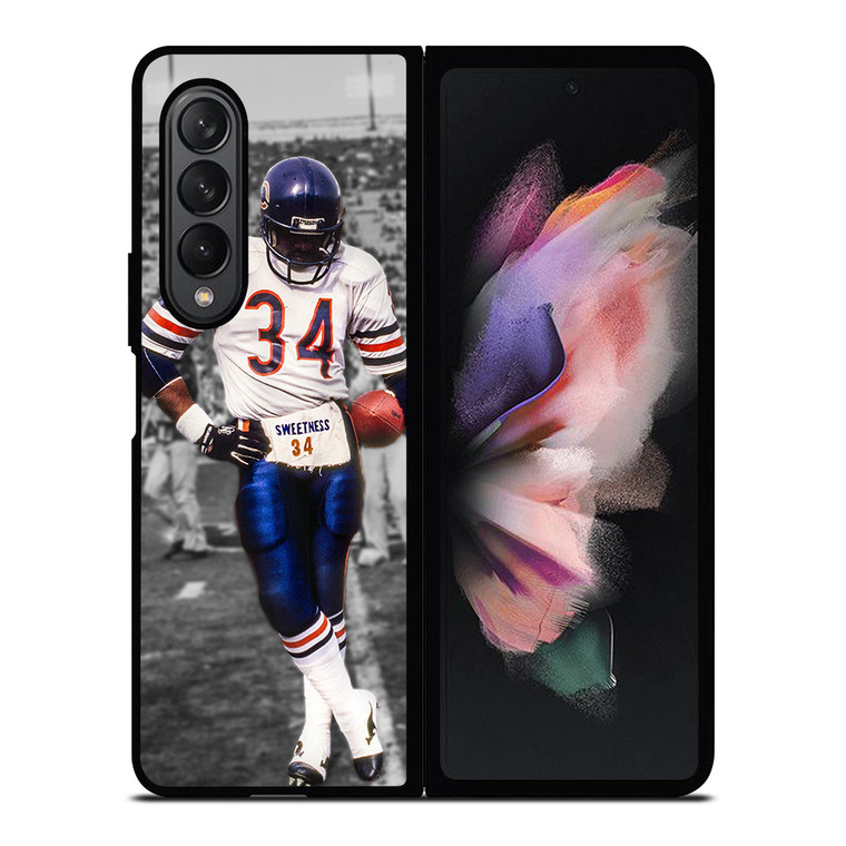 WALTER PAYTON 34 CHICAGO BEARS Samsung Galaxy Z Fold 3 Case Cover