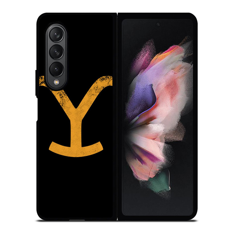 YELLOWSTONE LOGO Samsung Galaxy Z Fold 3 Case Cover