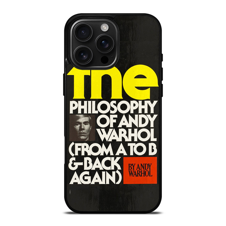 ANDI WARHOL iPhone 16 Pro Max Case