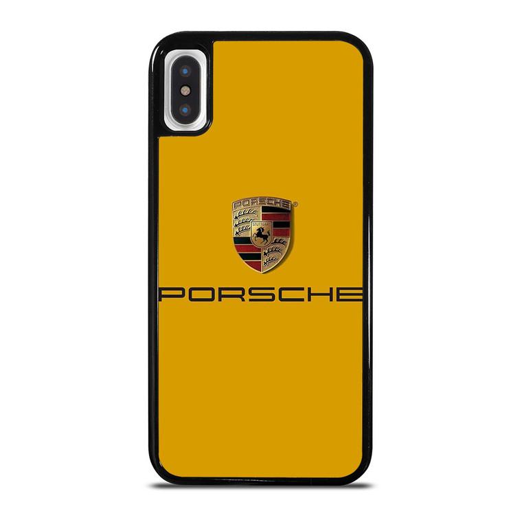 PORSCHE LOGO 3 iPhone X / XS Case