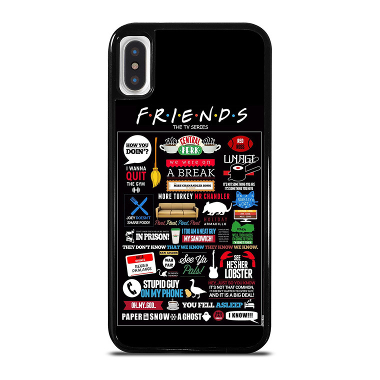 POSTERHOUZZ FRIENDS TV SHOW iPhone X / XS Case