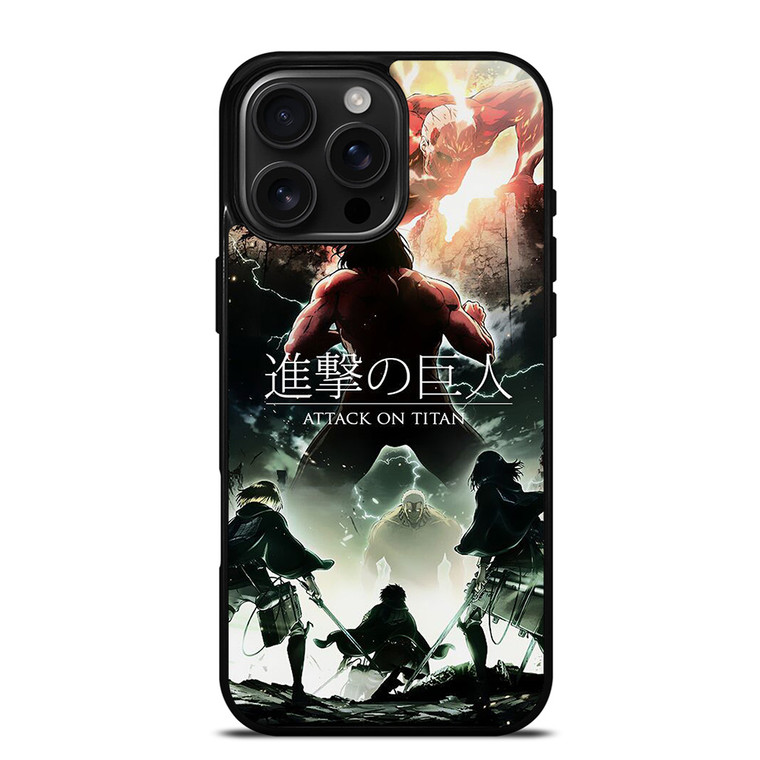 ATTACK ON TITAN ALL CHARACTER FINAL iPhone 16 Pro Max Case